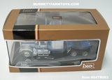 Item #64TR003 Silver Blue 1980 GMC General Sleeper - 1/64 Scale - ixo Models