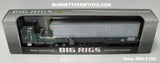 Item #69-2100 Hardwick Motor Freight Black Green Peterbilt 359 60-inch Vintage Flattop Sleeper with Chrome Green Trim Black Frame Spread Axle Utility 53-foot Thermo King Refrigerated Trailer - Big Rigs Series II #2 - 1/64 Scale – DCP by First Gear