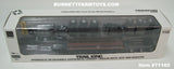 Item #71165 Black Tri-Axle Trail King Detachable Gooseneck Lowboy Trailer with Tri-Axle Jeep and Tri-Axle Booster - 1/64 Scale – Diecast Masters