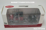 Item #71218 Legendary Red Black Tandem Axle Peterbilt 589 58-inch Flattop Sleeper - Hood Opens and Doors Open - 1/64 Scale – Diecast Masters