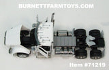 Item #71219 White Peterbilt 589 Day Cab - Hood Opens and Doors Open - 1/64 Scale – Diecast Masters