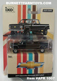 Item #APR 1007 Black 1977 Chevrolet Silverado K30 Lifted Pickup Truck - 1/64 Scale – ixo Models