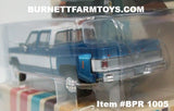 Item #BPR 1005 Blue Metallic White 1977 Chevrolet Silverado C30 Crew Cab Dually Pickup Truck - 1/64 Scale – ixo Models