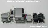 Item #CAB 1138 Silver Gray Kenworth W900L 72-inch AeroCab - 1/64 Scale – DCP by First Gear