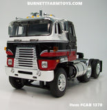 Item #CAB 1378 White Black Red International Transtar COE - 1/64 Scale - DCP by First Gear