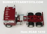 Item #CAB 1410 Burgundy White Freightliner COE - 1/64 Scale - DCP by First Gear
