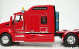 Item #CAB 1455 Dawes Contract Carriage Red Tri-Axle Kenworth T660 86-inch Sleeper - 1/64 Scale – DCP by First Gear