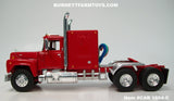 Item #CAB 1604-C Red Mack R Model 60-inch Sleeper - 1/64 Scale - DCP by First Gear