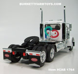 Item #CAB 1764 White Peterbilt 379 Day Cab - 1/64 Scale - DCP by First Gear