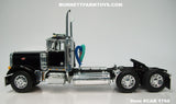 Item #CAB 1766 Black Peterbilt 379 Day Cab - 1/64 Scale - DCP by First Gear