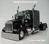 Item #CAB 1846 Black Kenworth W900L 86-inch Studio Sleeper - 1/64 Scale – DCP by First Gear