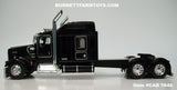 Item #CAB 1846 Black Kenworth W900L 86-inch Studio Sleeper - 1/64 Scale – DCP by First Gear