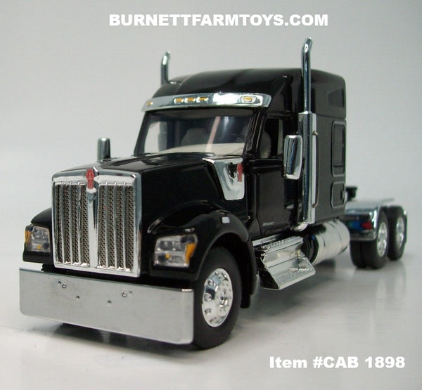 65%OFF【送料無料】 Kenworth Black 1898 #CAB Item W990 Sleeper Mid-Roof 76-inch トップス