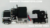 Item #CAB 1923 Black Gray GMC General 60-inch Flattop Sleeper - 1/64 Scale – DCP by First Gear