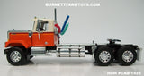 Item #CAB 1925 Cream Orange Brown Stripe Chevrolet Bison Day Cab - 1/64 Scale – DCP by First Gear