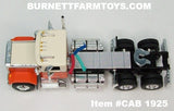 Item #CAB 1925 Cream Orange Brown Stripe Chevrolet Bison Day Cab - 1/64 Scale – DCP by First Gear