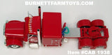 Item #CAB 1938 Red Peterbilt 389 63-inch Flattop Sleeper - 1/64 Scale – DCP by First Gear