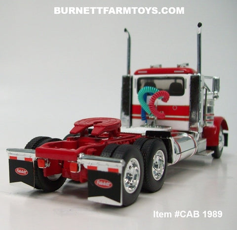 1/64 Dcp / First Gear Vintage Peterbilt In Black And White With Tri He – SCALE MODELS 1/64 Dcp / First Gear Vintage Peterbilt In Black And White With Tri He – SCALE MODELS