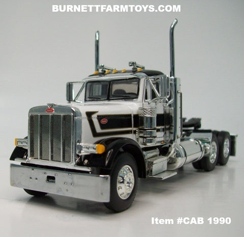 2 Serbatoi Lunghi Cromati In Scala 1:64 Per Modellini Peterbilt - Foto 4