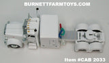 Item #CAB 2033 White Peterbilt 389 63-inch Flattop Sleeper - 1/64 Scale – DCP by First Gear