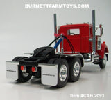 Item #CAB 2093 Red White Western Star 4900 Day Cab - 1/64 Scale – DCP by First Gear