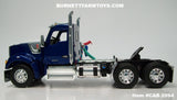 Item #CAB 2094 Blue Metallic Kenworth W990 Day Cab - 1/64 Scale – DCP by First Gear