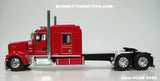Item #CAB 2095 Red Kenworth W900L 72-inch AeroCab Flattop Sleeper - 1/64 Scale – DCP by First Gear