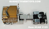 Item #CAB 2125 Gold Black White Outline Kenworth K100 COE Aerodyne Sleeper - 1/64 Scale – DCP by First Gear