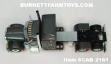 Item #CAB 2161 Gun Metal Gray Metallic Black Green Outline Peterbilt 379 48-inch Mid Roof Sleeper - 1/64 Scale – DCP by First Gear
