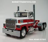 Item #CAB 2175-C White Red Ford LTL 9000 Day Cab - 1/64 Scale – DCP by First Gear
