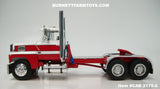 Item #CAB 2175-C White Red Ford LTL 9000 Day Cab - 1/64 Scale – DCP by First Gear