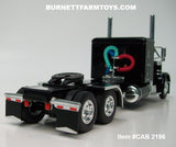 Item #CAB 2196 Black Peterbilt 379 48-inch Flattop Sleeper - 1/64 Scale – DCP by First Gear