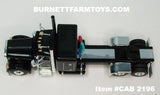 Item #CAB 2196 Black Peterbilt 379 48-inch Flattop Sleeper - 1/64 Scale – DCP by First Gear
