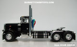 Item #CAB 2209-B Black Peterbilt 379 Day Cab - 1/64 Scale – DCP by First Gear
