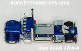 Item #CAB 2209-A Blue Peterbilt 379 Day Cab - 1/64 Scale – DCP by First Gear