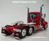 Item #CAB 2210-A Red Peterbilt 379 Day Cab - 1/64 Scale – DCP by First Gear