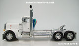 Item #CAB 2210-B White Peterbilt 379 Day Cab - 1/64 Scale – DCP by First Gear