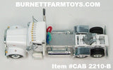Item #CAB 2210-B White Peterbilt 379 Day Cab - 1/64 Scale – DCP by First Gear