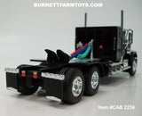 Item #CAB 2236 Black GMC General 34-foot Flattop Sleeper - 1/64 Scale – DCP by First Gear