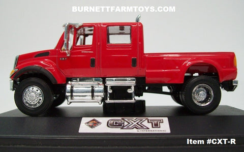 Item #CXT-R Red International CXT 4-door Truck - 1/64 Scale