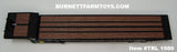 Item #TRL 1980 Black Tandem Axle Landoll 440 Series Traveling Slide Axle Flatbed Trailer - 1/64 Scale – DCP by First Gear