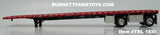 Item #TRL 1539 Red Black Frame Spread Axle Wilson Roadbrute Flatbed Trailer - 1/64 Scale – DCP by First Gear