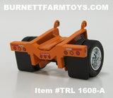 Item #TRL 1608-A Dark Orange Fontaine Flip Axle - 1/64 Scale - DCP by First Gear