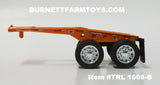 Item #TRL 1608-B Dark Orange Fontaine Jeep - 1/64 Scale - DCP by First Gear
