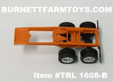 Item #TRL 1608-B Dark Orange Fontaine Jeep - 1/64 Scale - DCP by First Gear