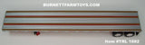 Item #TRL 1682 Silver Deck Red Frame 48-foot Tandem Axle Utility Flatbed Trailer - 1/64 Scale – DCP by First Gear