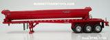 Item #TRL 1746 Red Tri-Axle SmithCo Side Dump Trailer - 1/64 Scale – DCP by First Gear