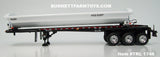 Item #TRL 1748 White Black Frame Tri-Axle SmithCo Side Dump Trailer - 1/64 Scale – DCP by First Gear