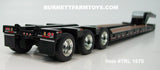 Item #TRL 1870 Black Tri-Axle Talbert Lowboy Trailer - 1/64 Scale – DCP by First Gear