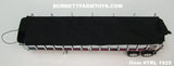 Item #TRL 1925 Chrome Black Tarp Silver Frame Tandem Axle EAST End Dump Trailer - 1/64 Scale – DCP by First Gear